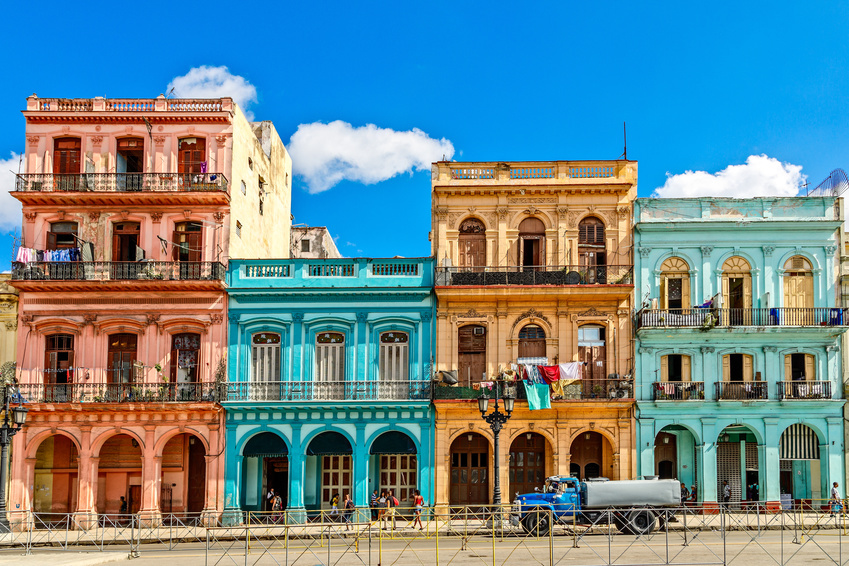 Buildings in Cuba